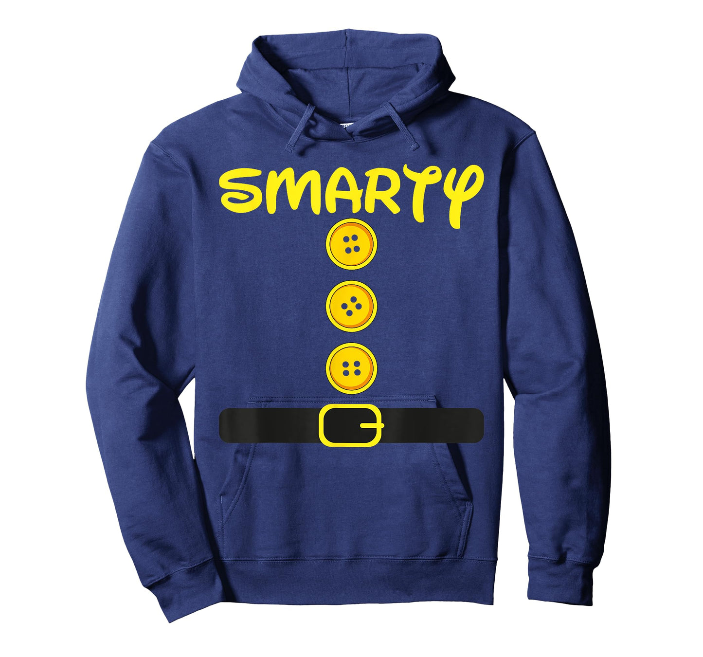 Smarty Dwarf Costume Color Family Matching Dwarf Halloween T-Shirt