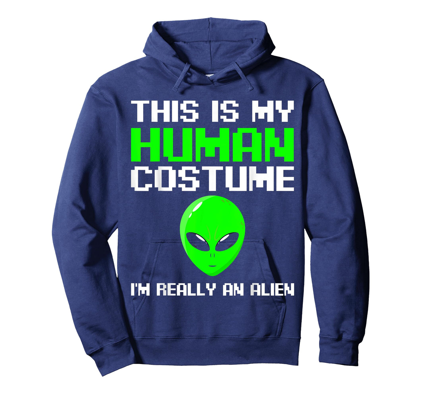 I’m Really An Alien Costume Women, Scary Weird Halloween Kid T-Shirt