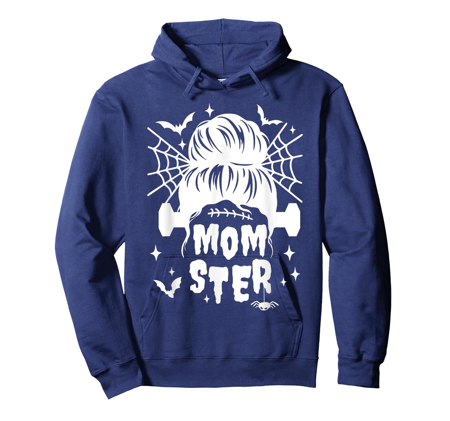 Momster Halloween Mommy Mama Hair Bun /Family Matching Party T-Shirt
