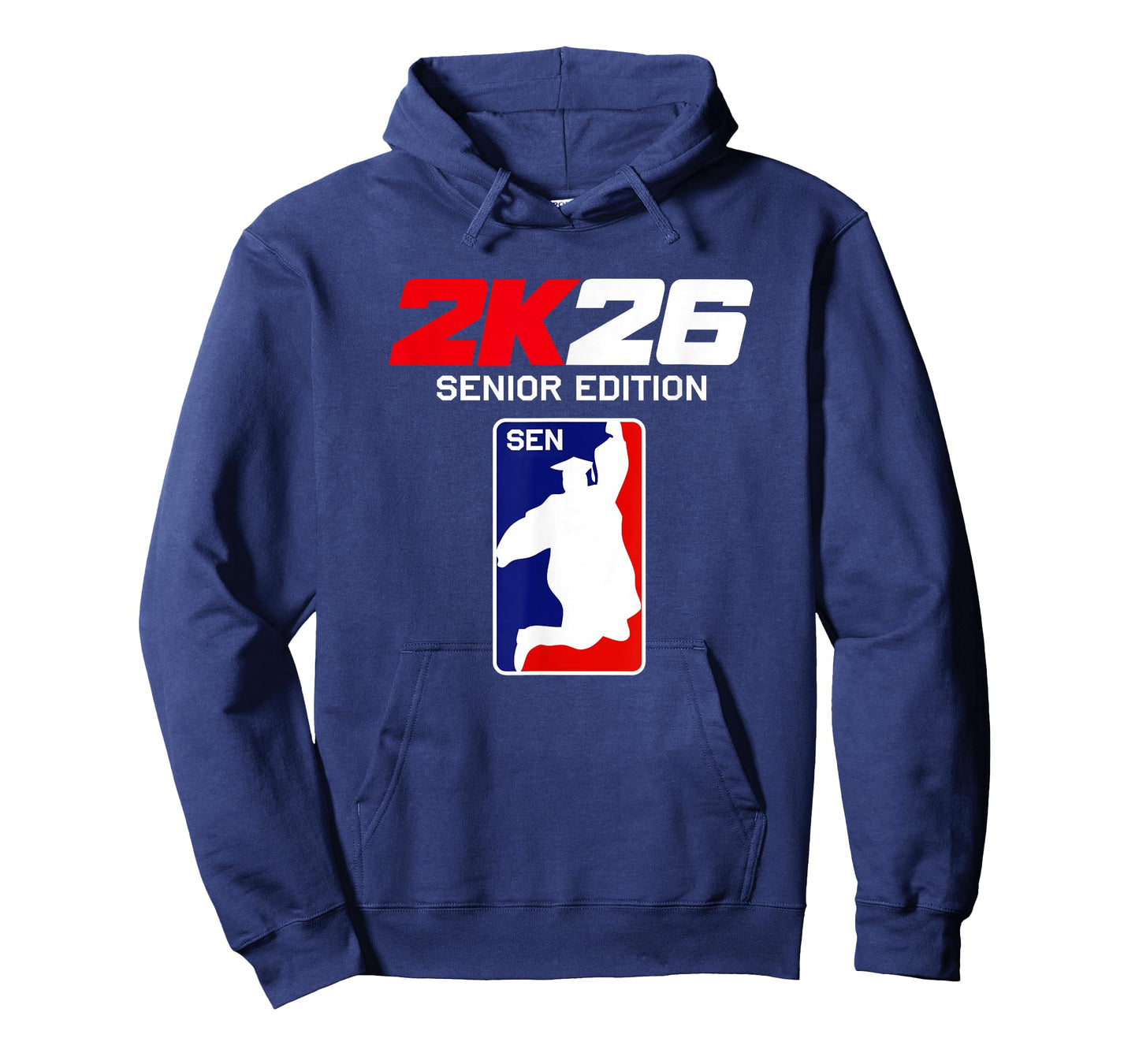 Class of 2026 Senior Year Gamer Style Basketball Grad T-Shirt