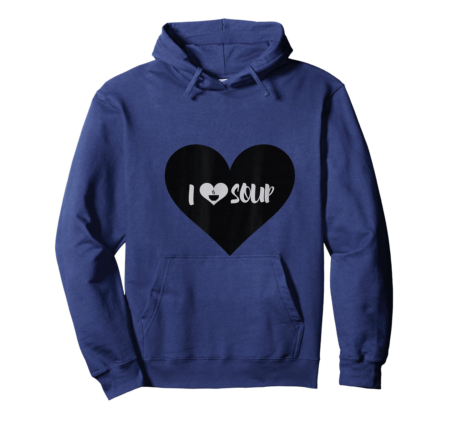 I Love Soup Gift Heart Shape Design T-Shirt