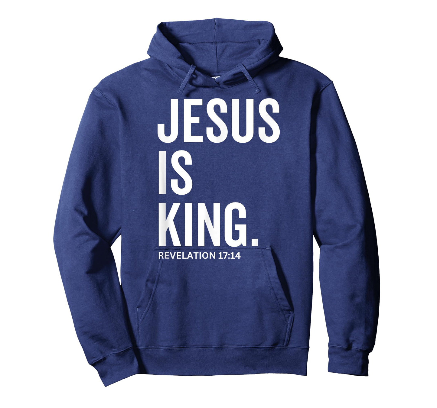 Jesus is King Bible Religious Scripture Quote Christian T-Shirt