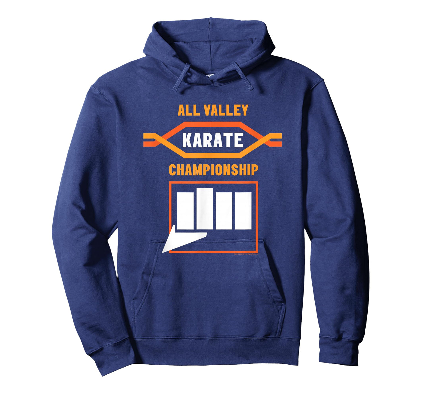 Cobra Kai All Valley Logo and Fist T-Shirt