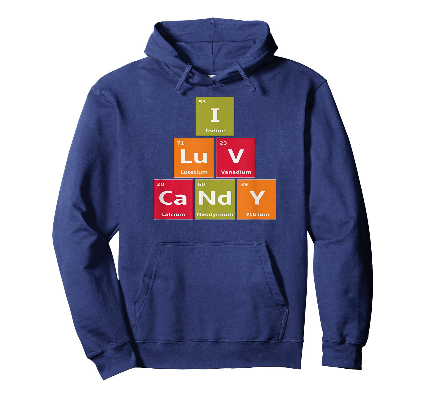 Periodic Elements of Candy Halloween Science Costume T-Shirt