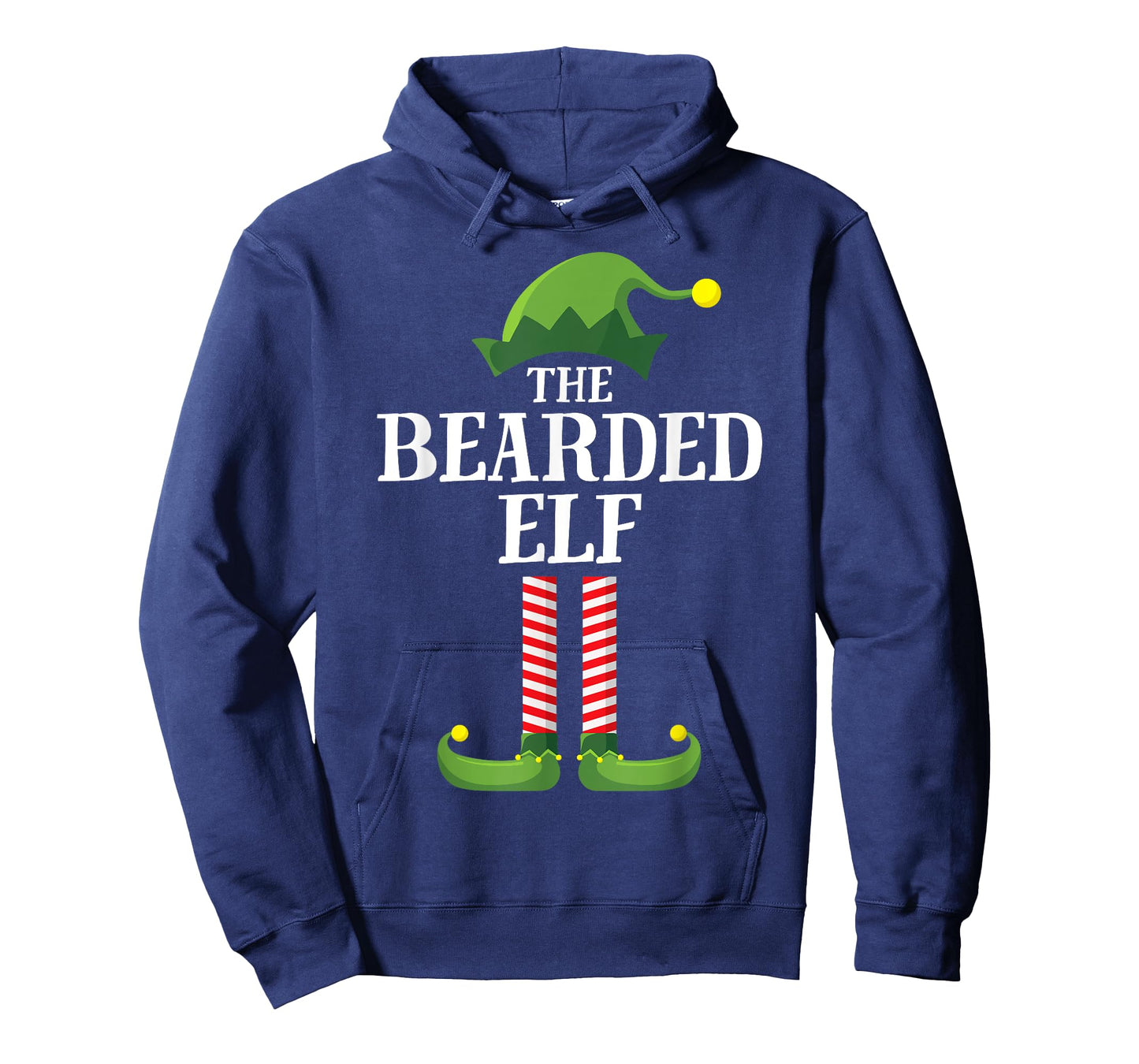 Bearded Elf Matching Family Group Christmas Party Pyjamas T-Shirt