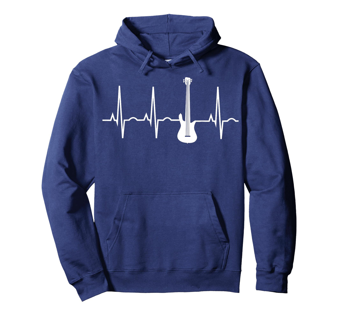 Bass Player Shirt - Bass Guitar Player Heartbeat T-Shirt T-Shirt