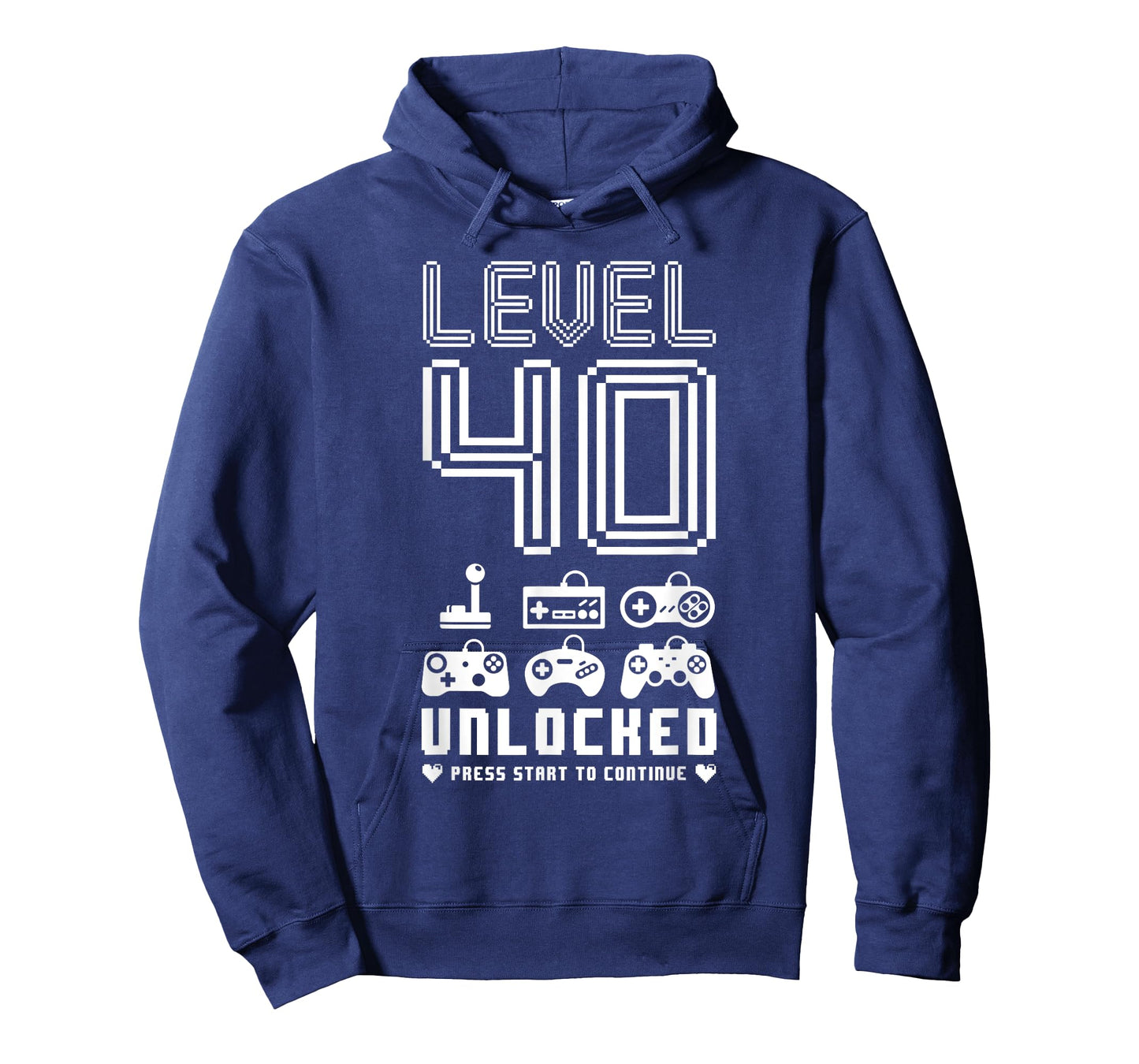 Level 40 Unlocked T-Shirt Video Gamer 40th Birthday Gift Tee T-Shirt
