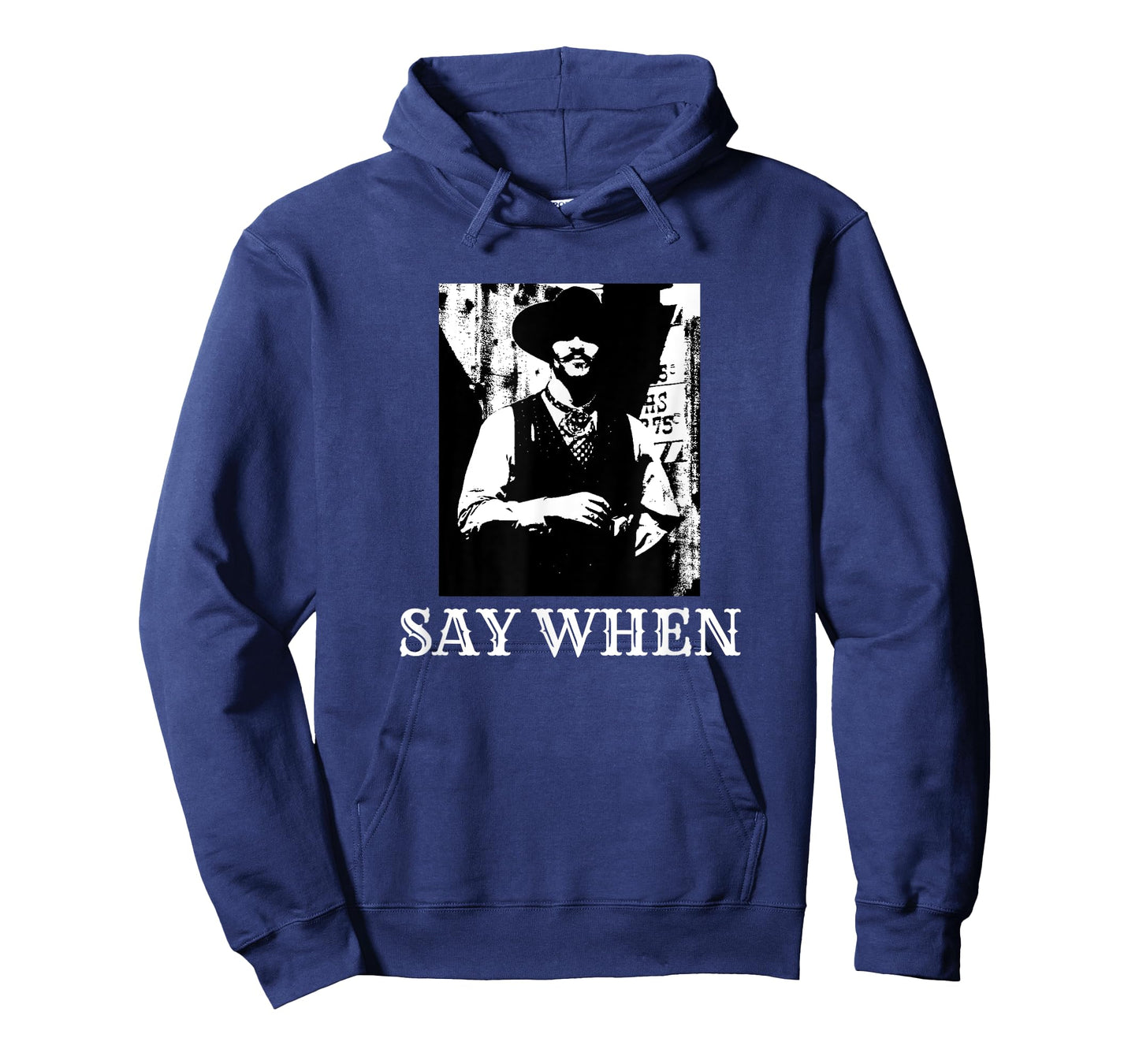 Say When Western Cowboy Doc Holliday T-Shirt