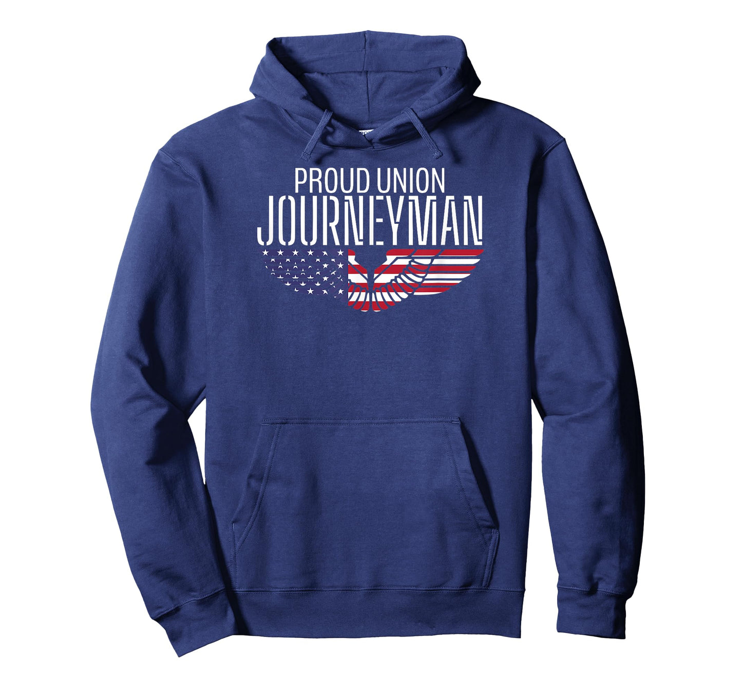 Patriotic Proud American Trade Union Contractor Journeyman T-Shirt