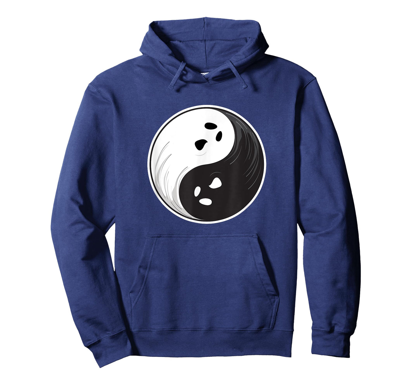 Halloween Ghosts Yin Yang T-Shirt