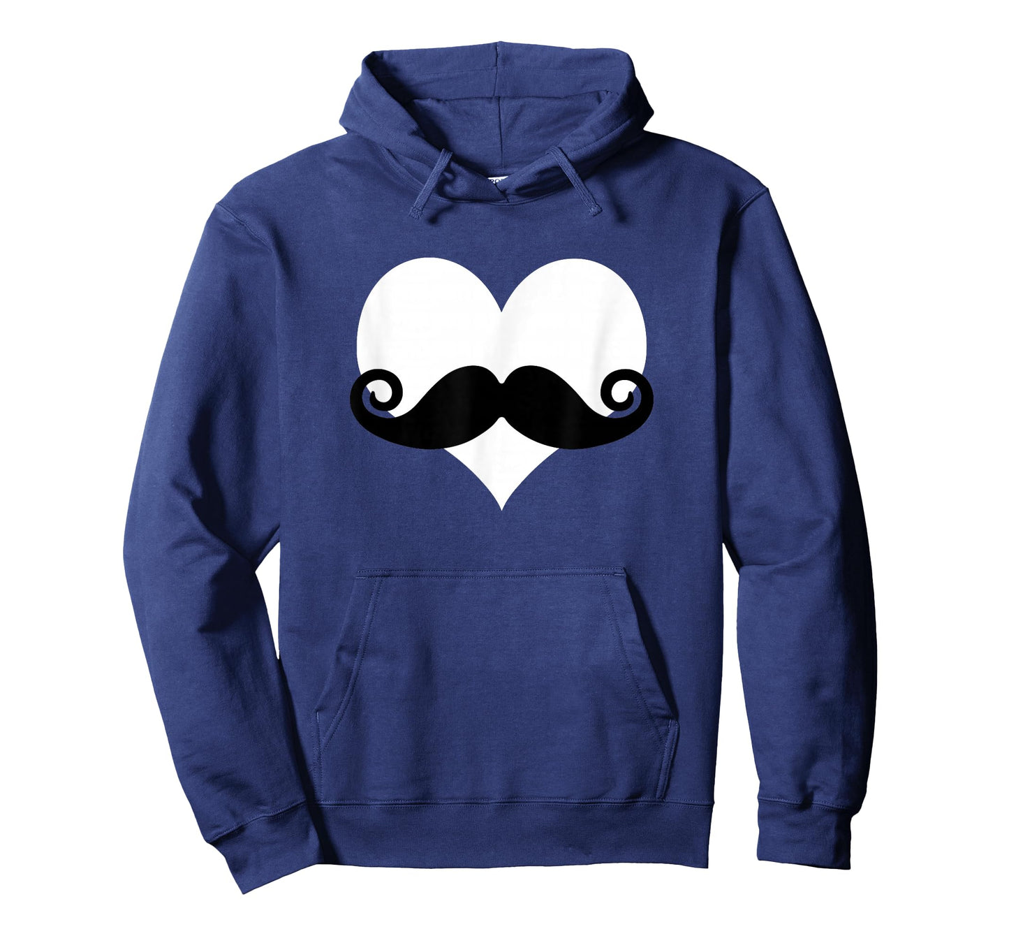 Mustache Heart Valentines Day Boys T-Shirt T-Shirt