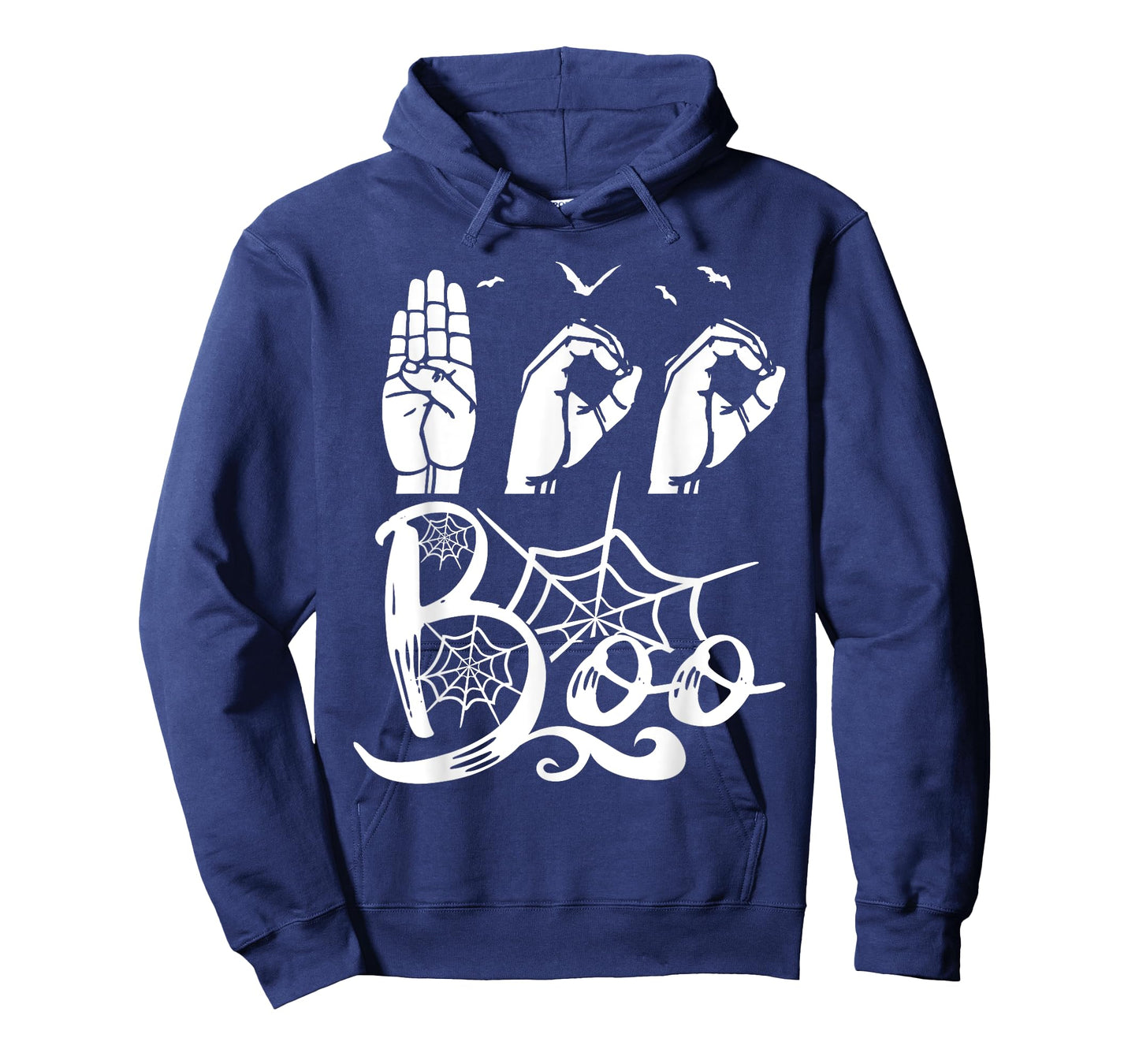 Boo Hands American Sign Language Pride ASL Halloween T-Shirt