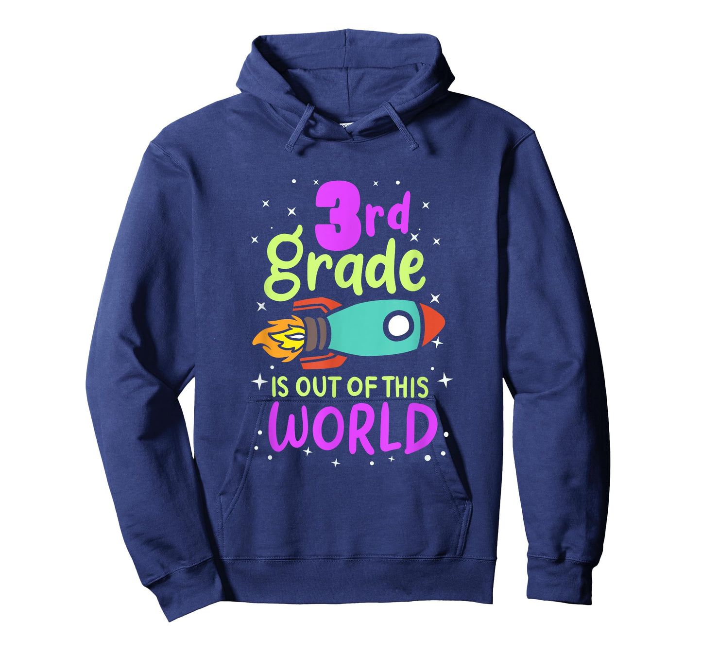 3rd Grade Is Out Of This World 3rd Grader Rocket Costume T-Shirt