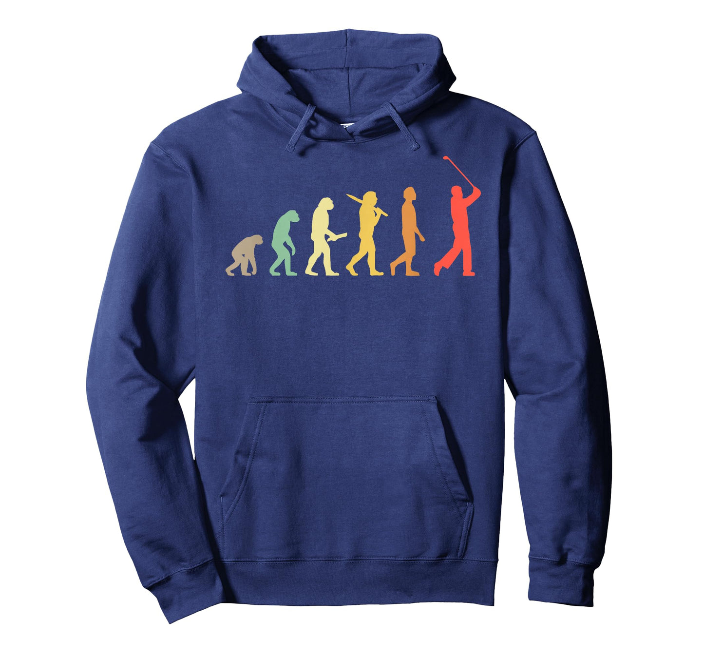 Retro Golf Evolution Gift For Golfers & Golf Players T-Shirt