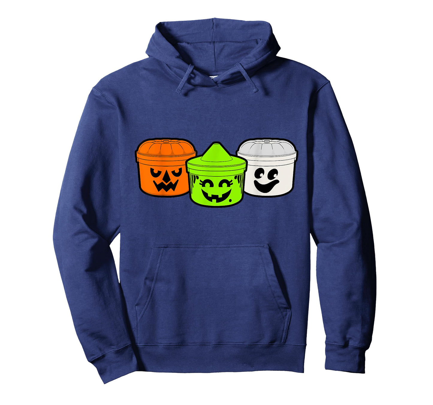 Boo Buckets Halloween Pumpkin Witch And Ghost T-Shirt