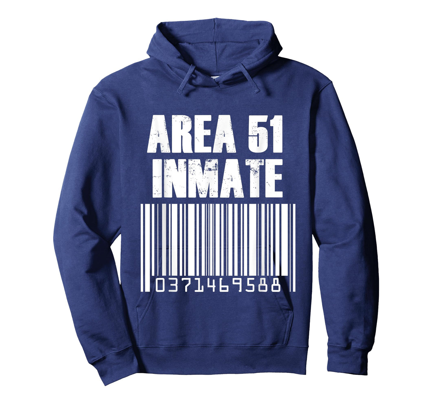 Area 51 Inmate Costume Alien Jail Barcode T-Shirt