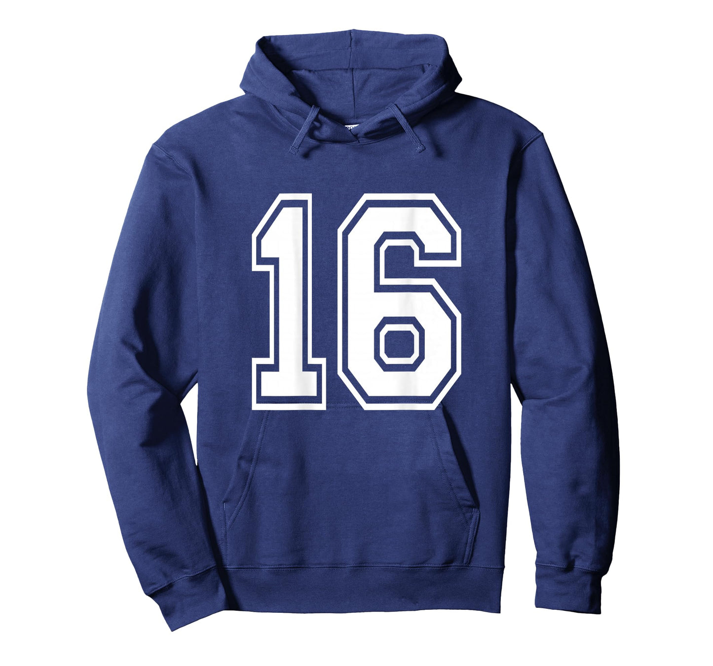 Number 16 Shirt Sports Player Number BACK of Shirt T-Shirt