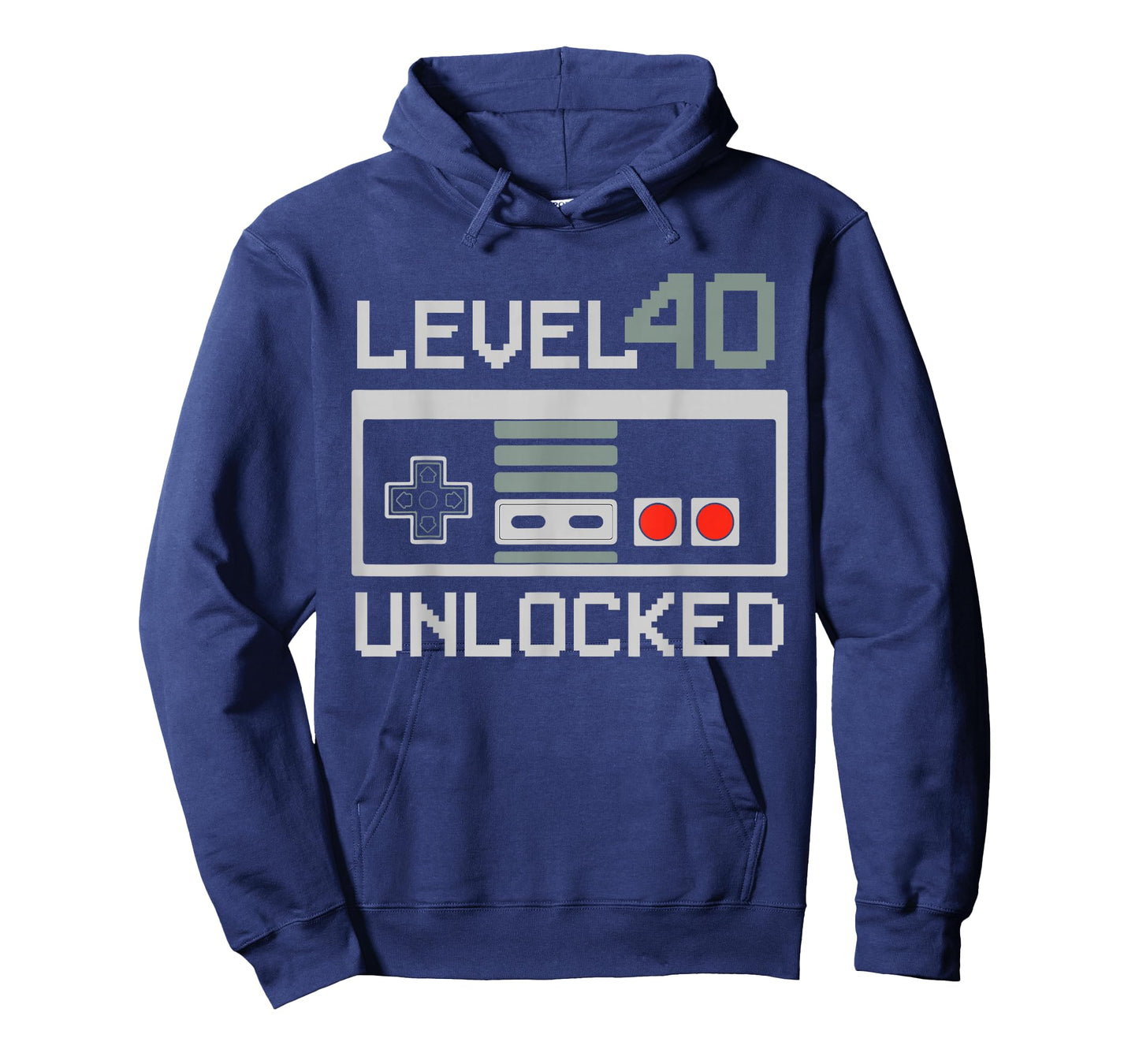 Level 40 Unlocked Video Gamer Vintage 40th Birthday Present T-Shirt