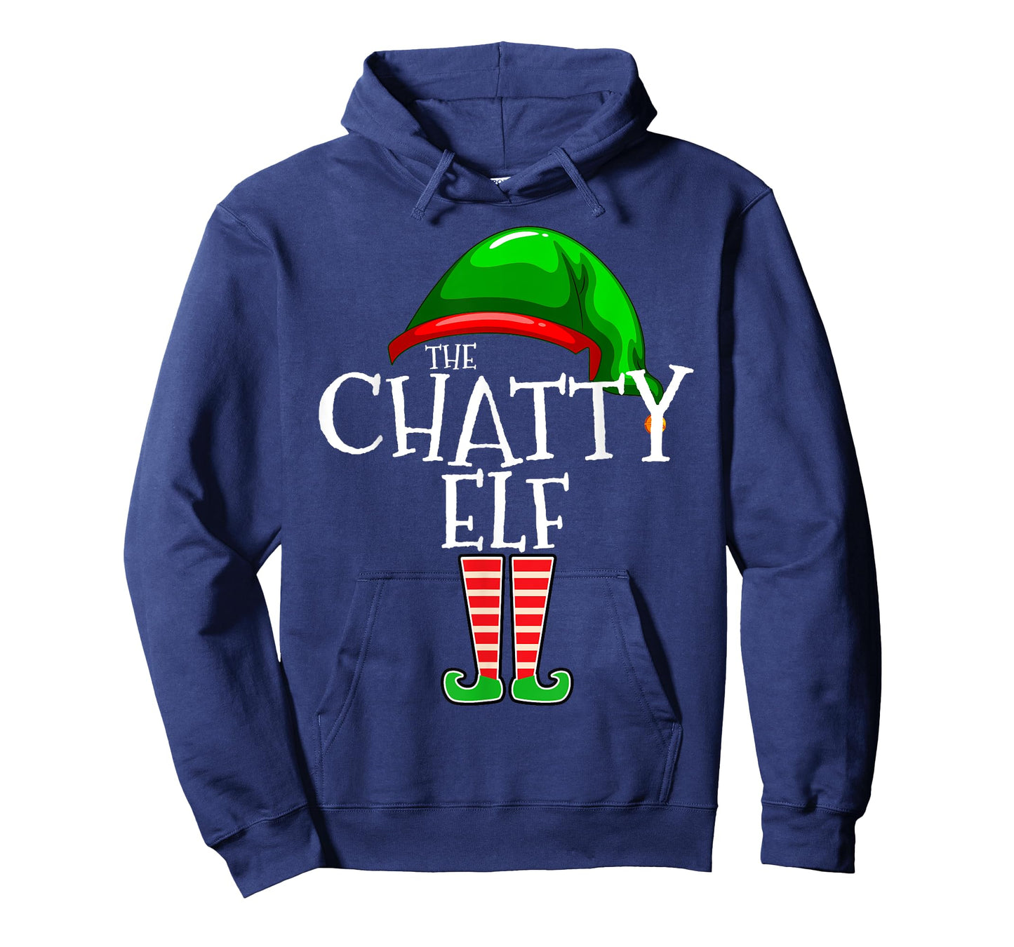 The Chatty Elf Group Matching Family Christmas T-Shirt