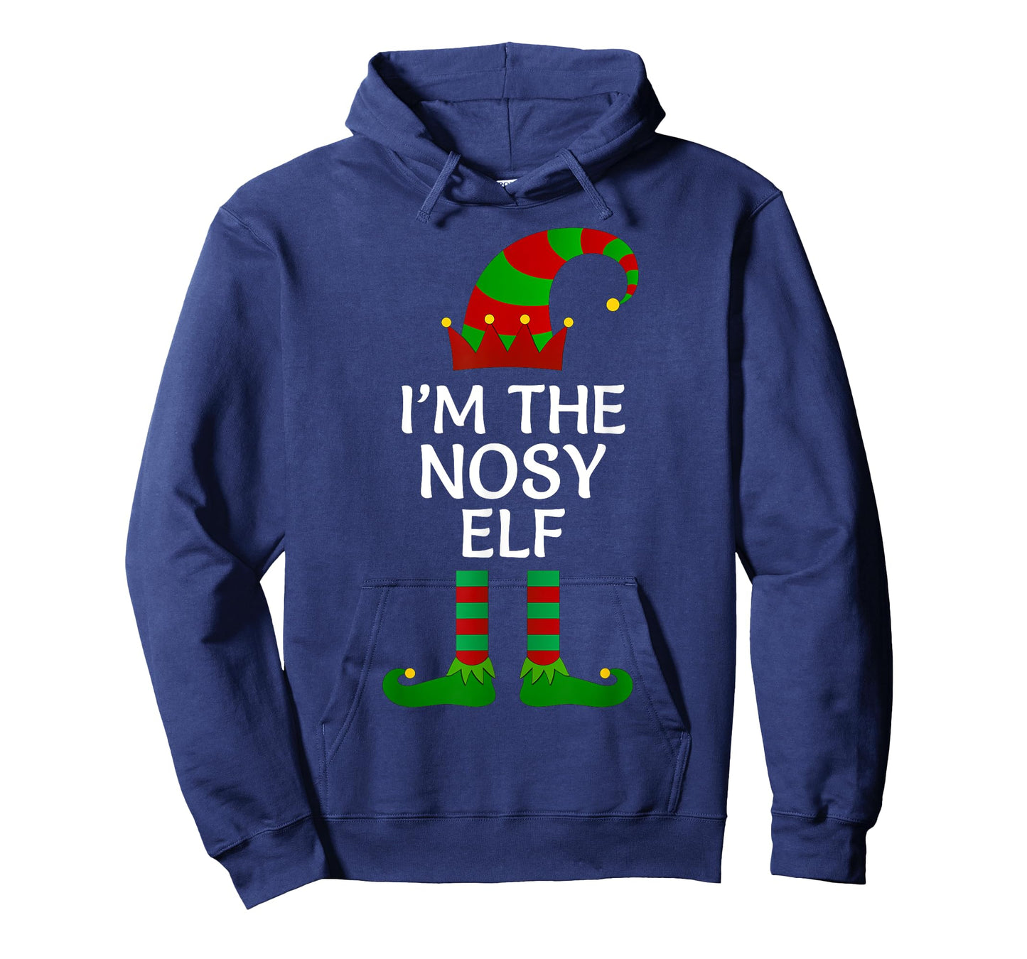 I'm The Nosy Elf Matching Group Family Costume Christmas T-Shirt