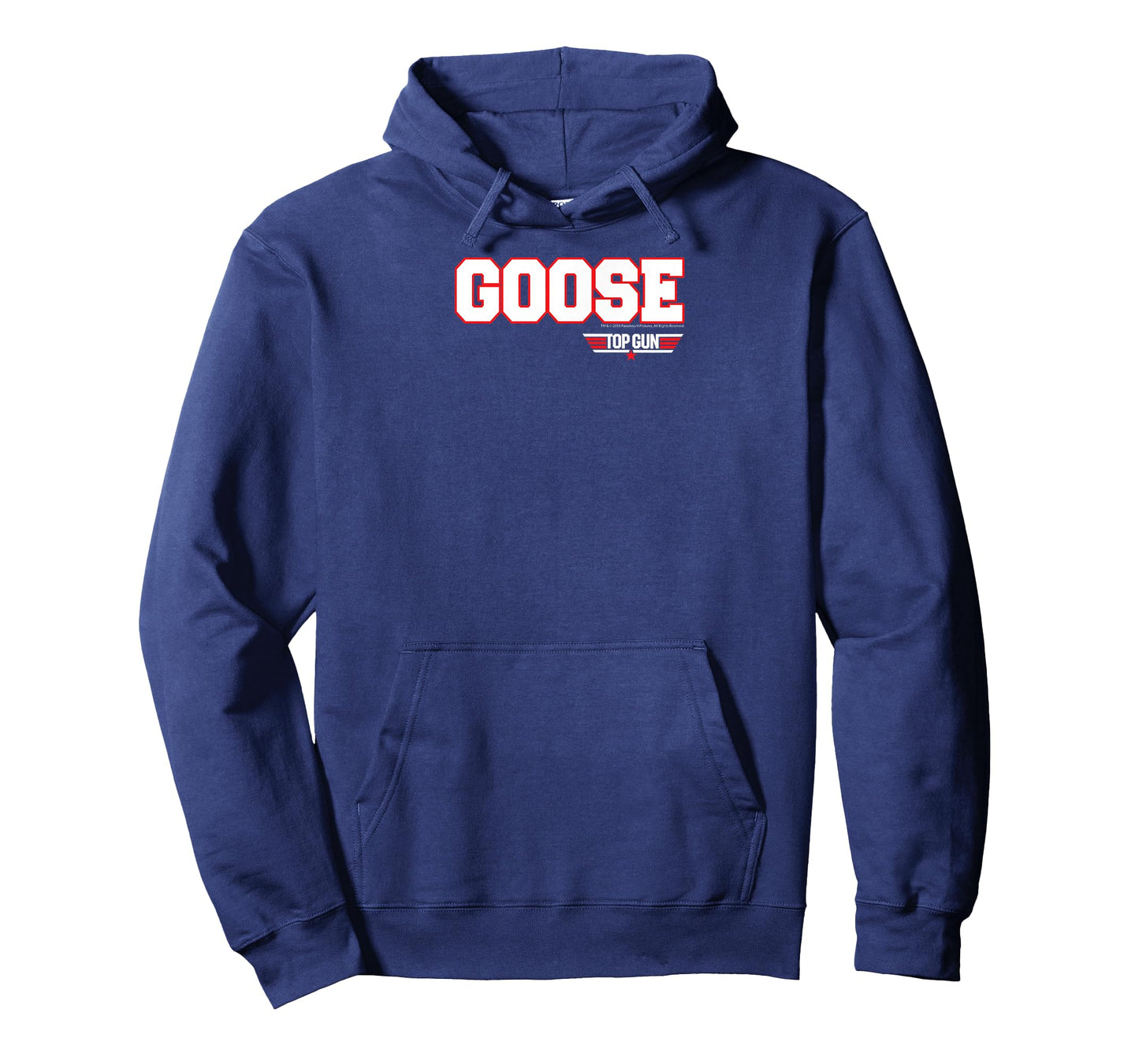 Top Gun Goose Athletic Lettering Logo Action Movie T-Shirt