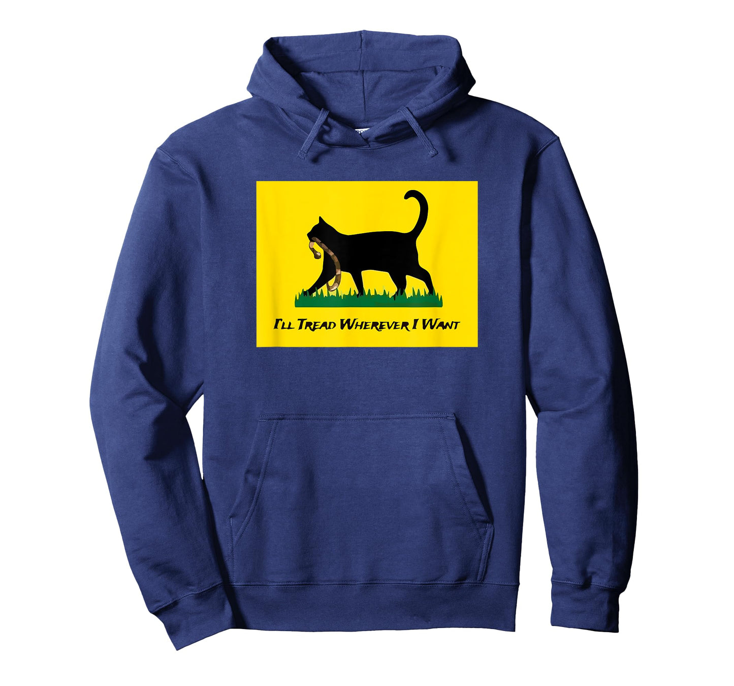 Cat Flag I'll Tread Wherever I Want T-Shirt