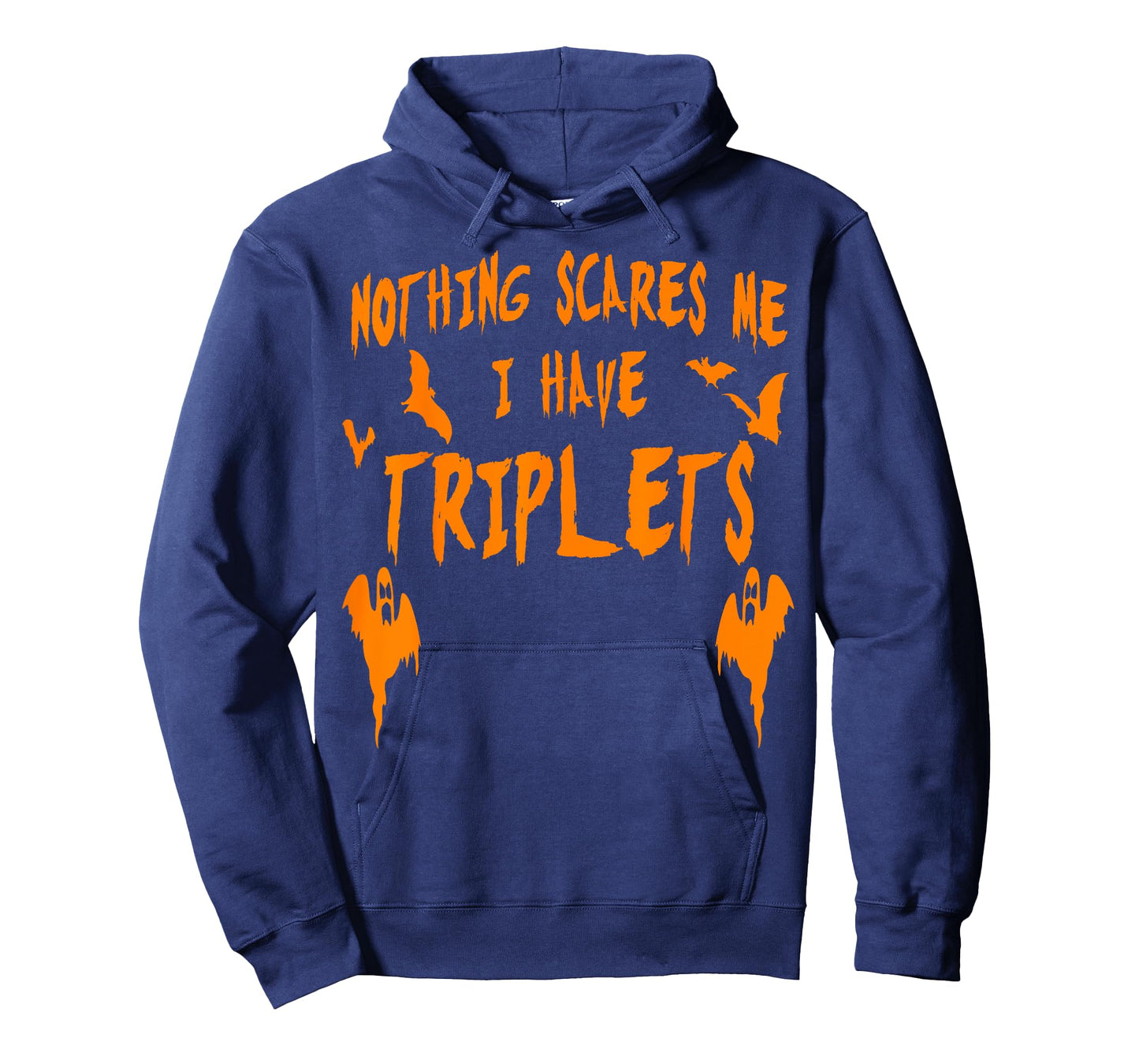 I Have Triplets Funny Halloween T-shirt Triplet Parents