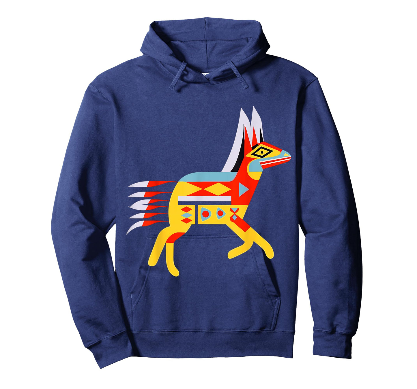 Pacific Northwest Coastal Art Native American Running Wolf T-Shirt