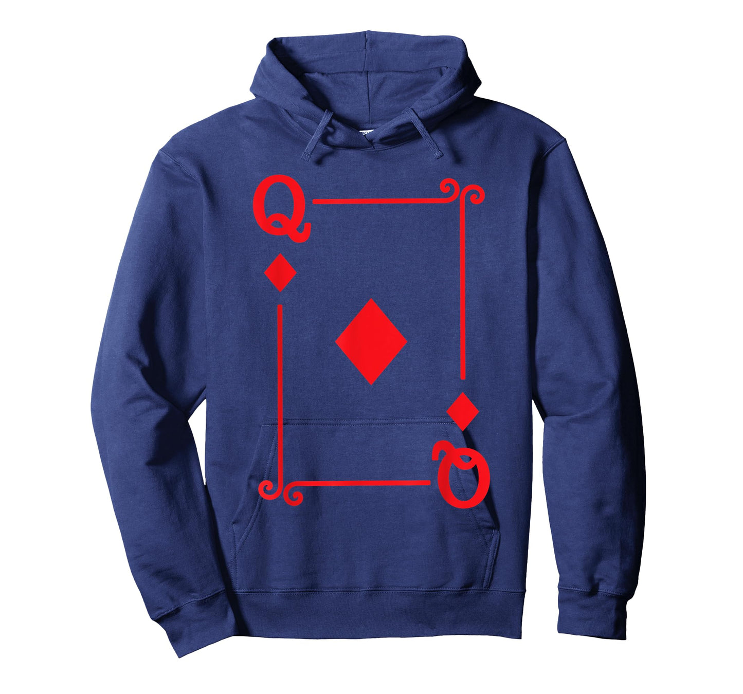 Playing Cards Costume - Queen Diamonds Card - Queen Card T-Shirt