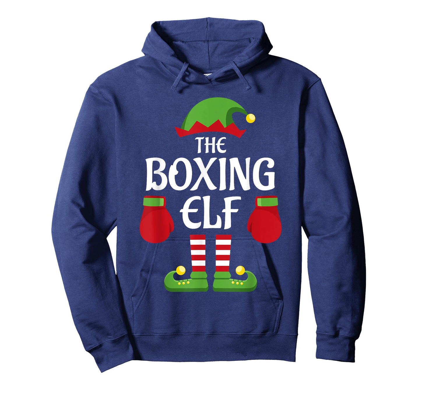 Boxing Elf Family Matching Group Christmas Boxer T-Shirt