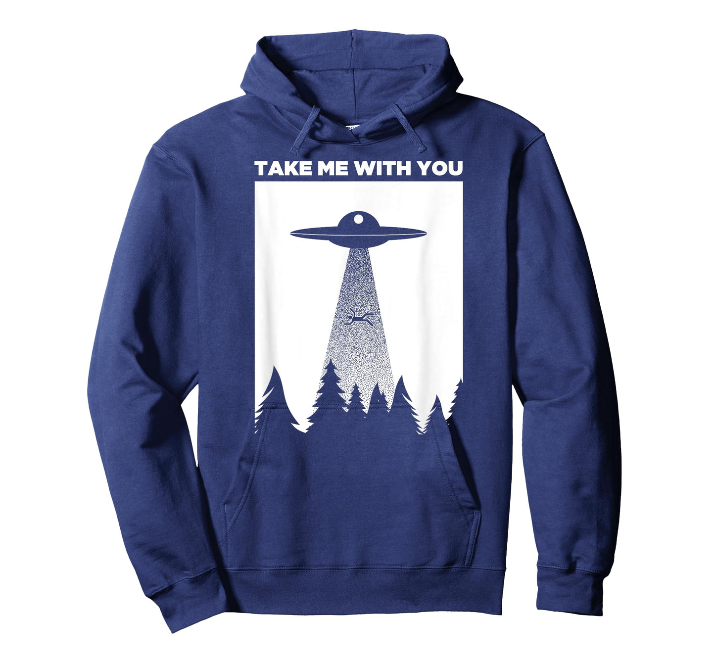 Alien Abduction UFO Take Me With You T-Shirt