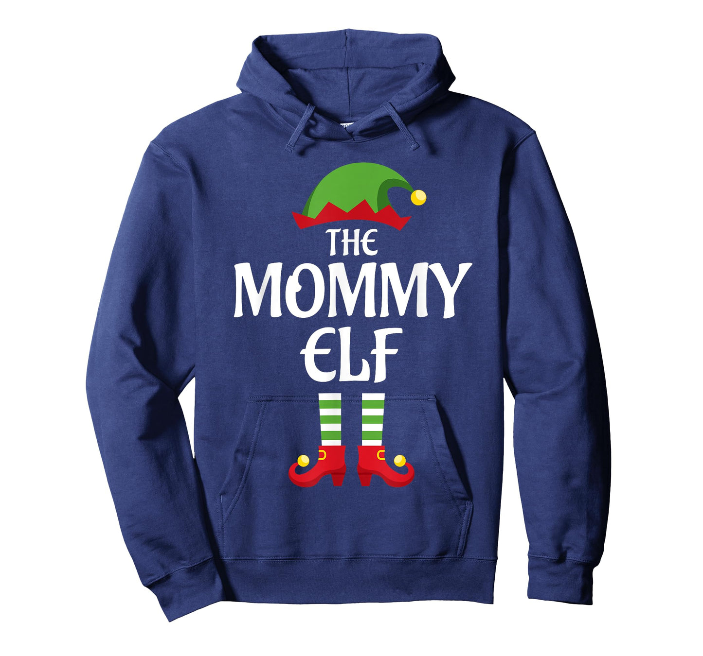 Mommy Elf Family Matching Group Christmas Mom T-Shirt