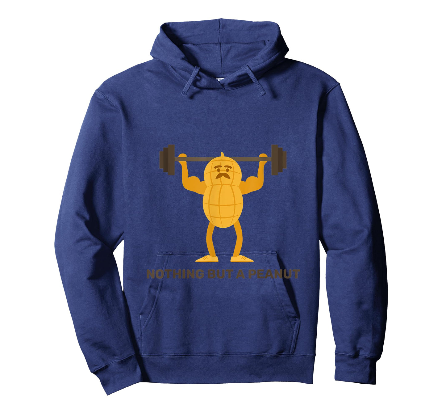 Nothing But A Peanut Biceps Huge Arms Bodybuilder Strong T-Shirt