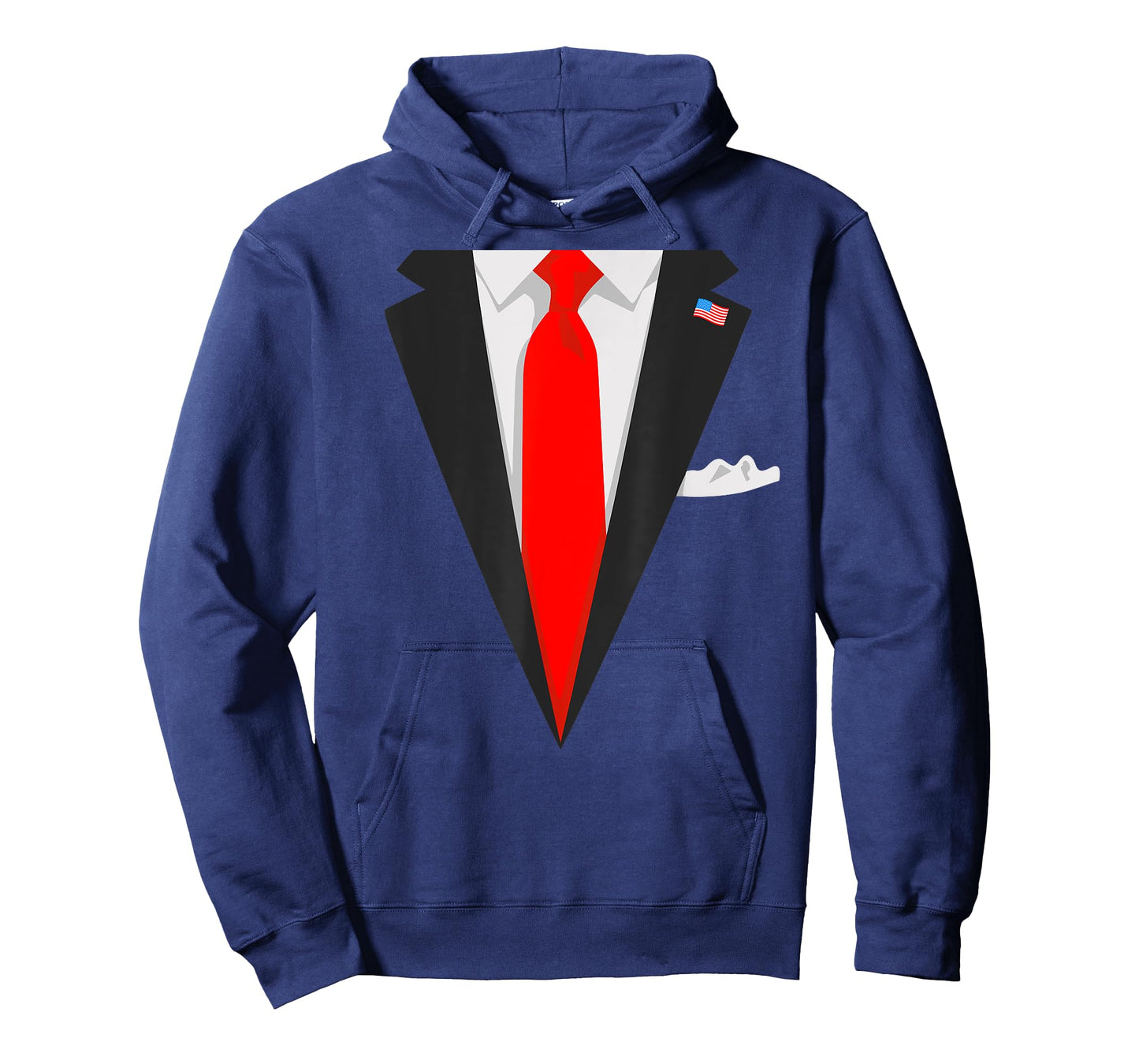 Funny President Trump Red Tie Suit Instant Halloween Costume T-Shirt