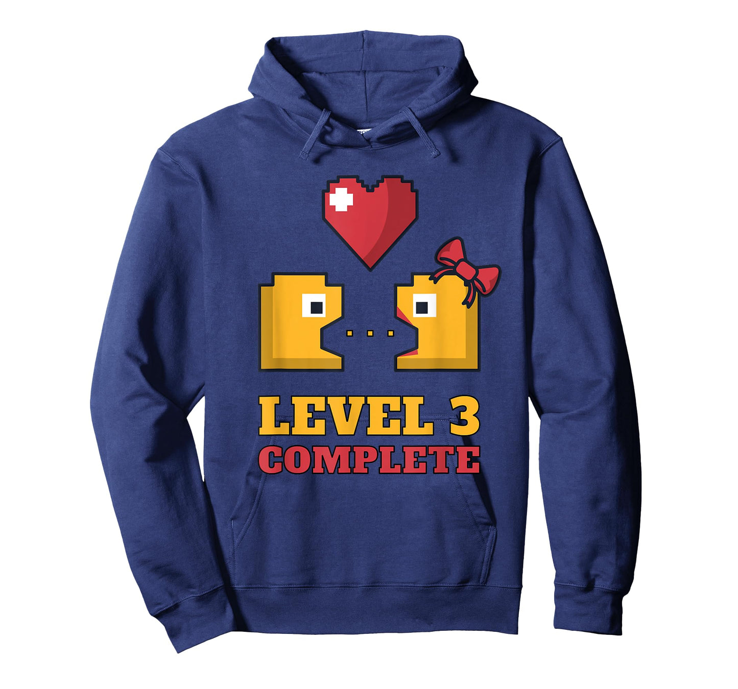 Funny Gamers Level 3 Complete 3rd Wedding Anniversary T-Shirt
