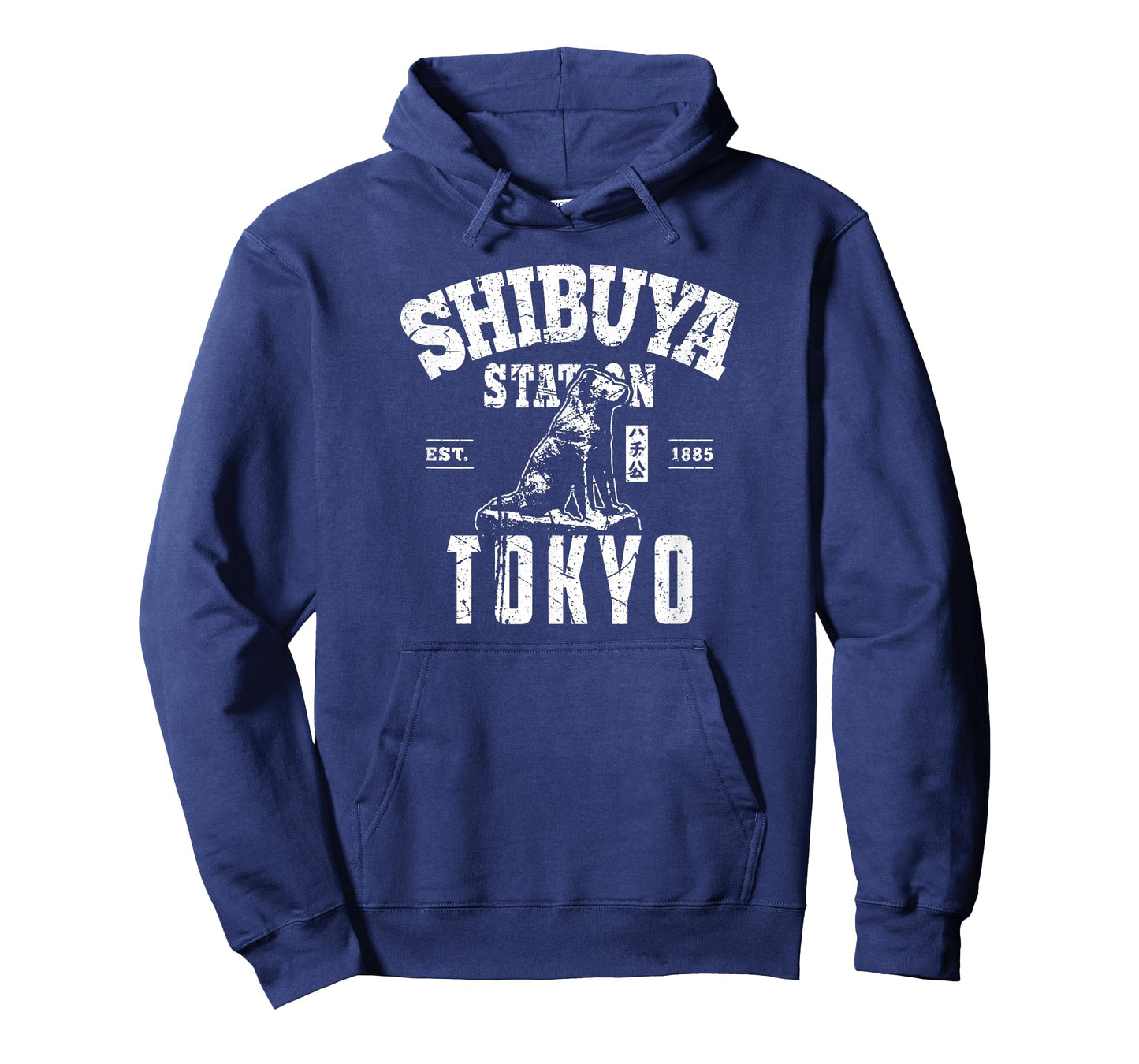 Shibuya Train Station Hachiko Akita Inu Japanese Kanji Japan T-Shirt
