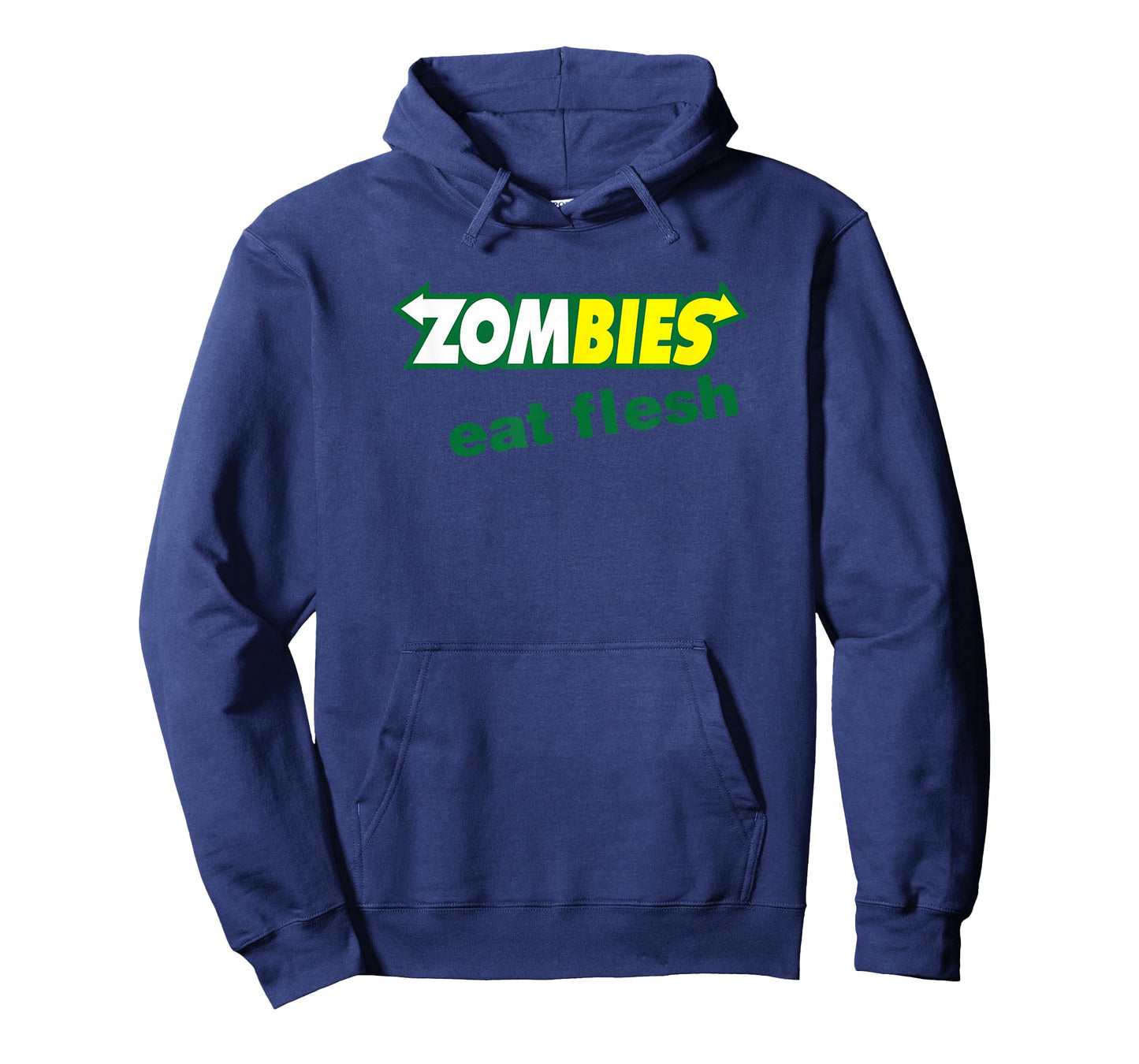 Funny Zombies Eat Flesh Scary Food Halloween Costume T Shirt T-Shirt