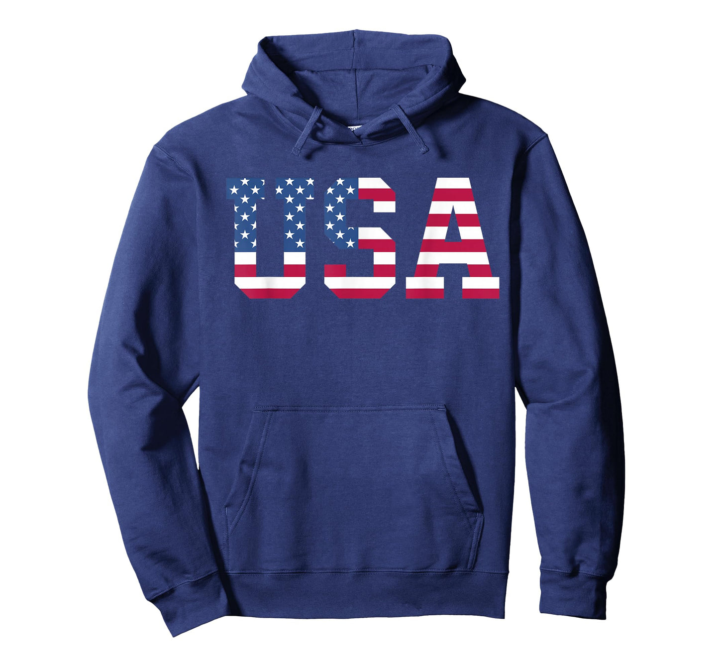 USA American Flag Patriotic Red White Blue Stars & Stripes T-Shirt