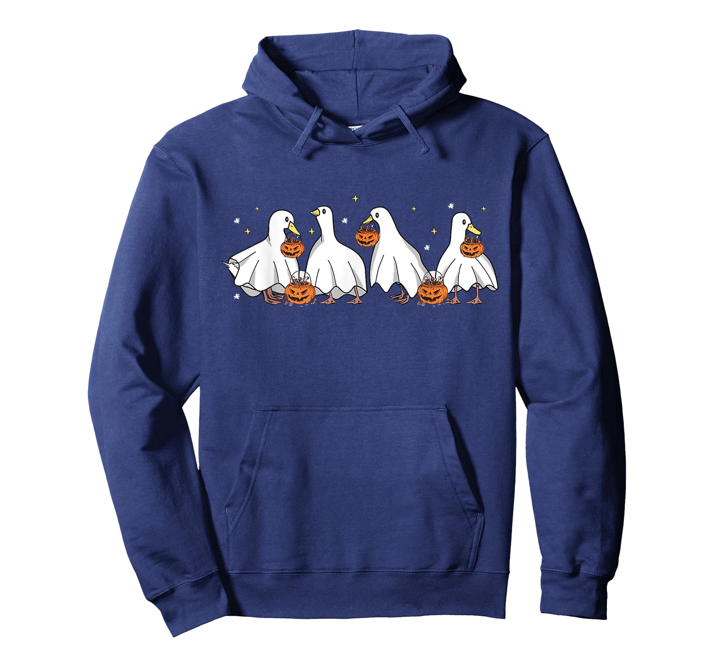Duck Halloween Cute Ghost Ducks Halloween Farmer Duck Lover T-Shirt
