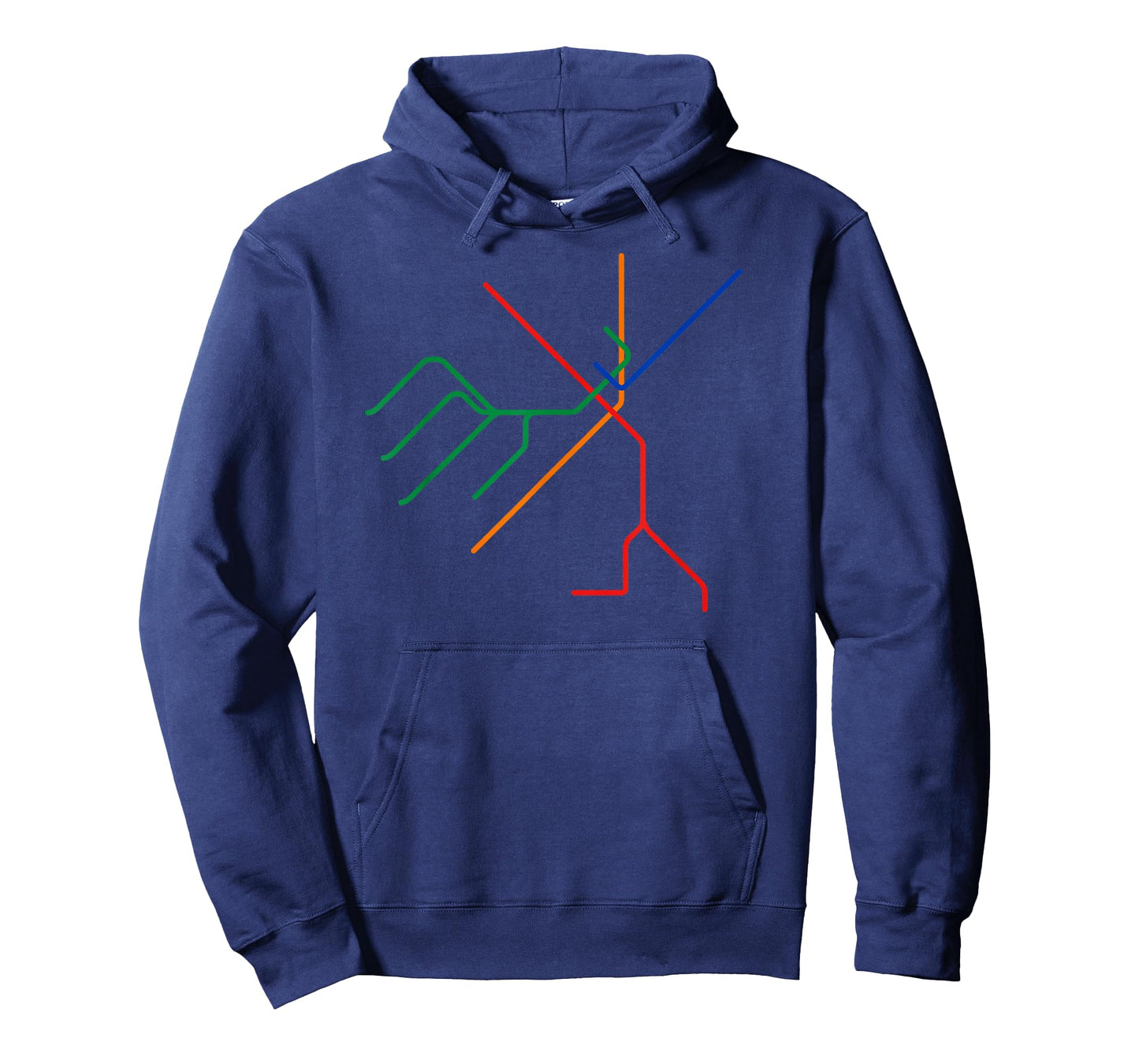 Boston T Subway Map Shirt MBTA Art Tee T-Shirt