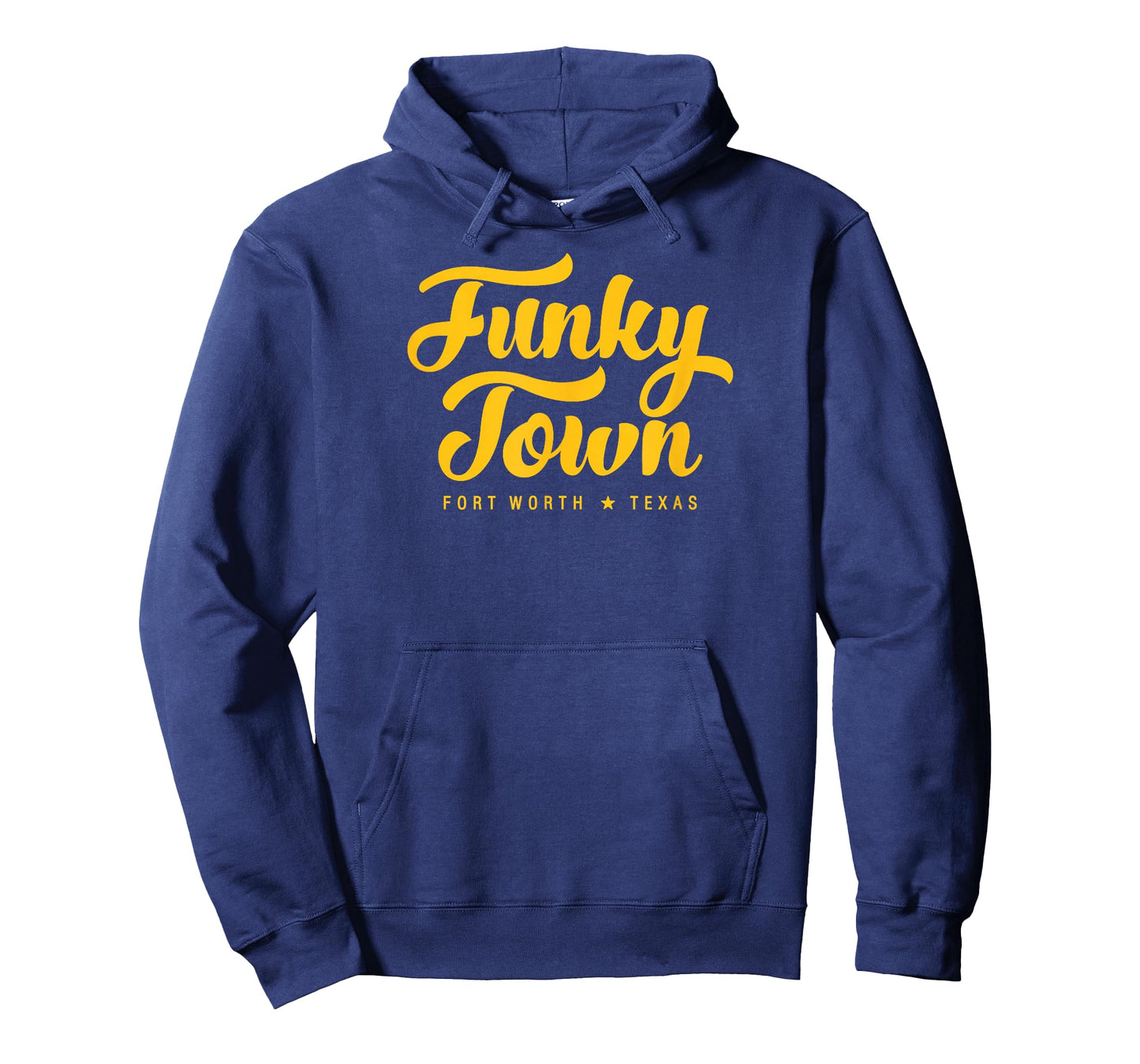 FUNKY TOWN Fort Worth TX Script Design T-Shirt