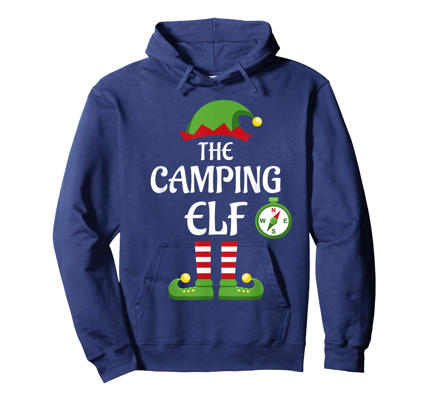 Camping Elf Family Matching Group Christmas T-Shirt