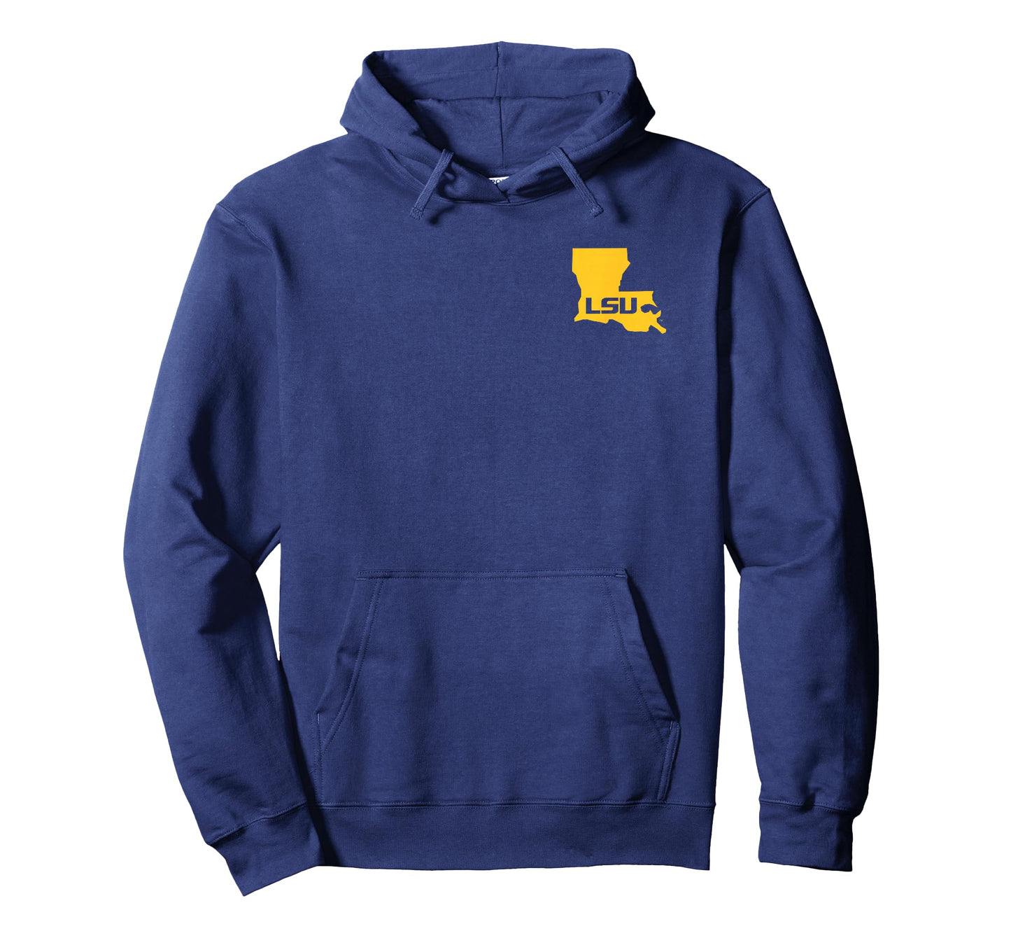 LSU Tigers Front/Back Stadium Purple Officially Licensed T-Shirt