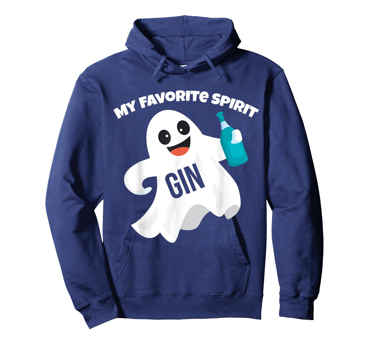 Gin My Favorite Spirit | Funny Halloween Drinking Costume T-Shirt