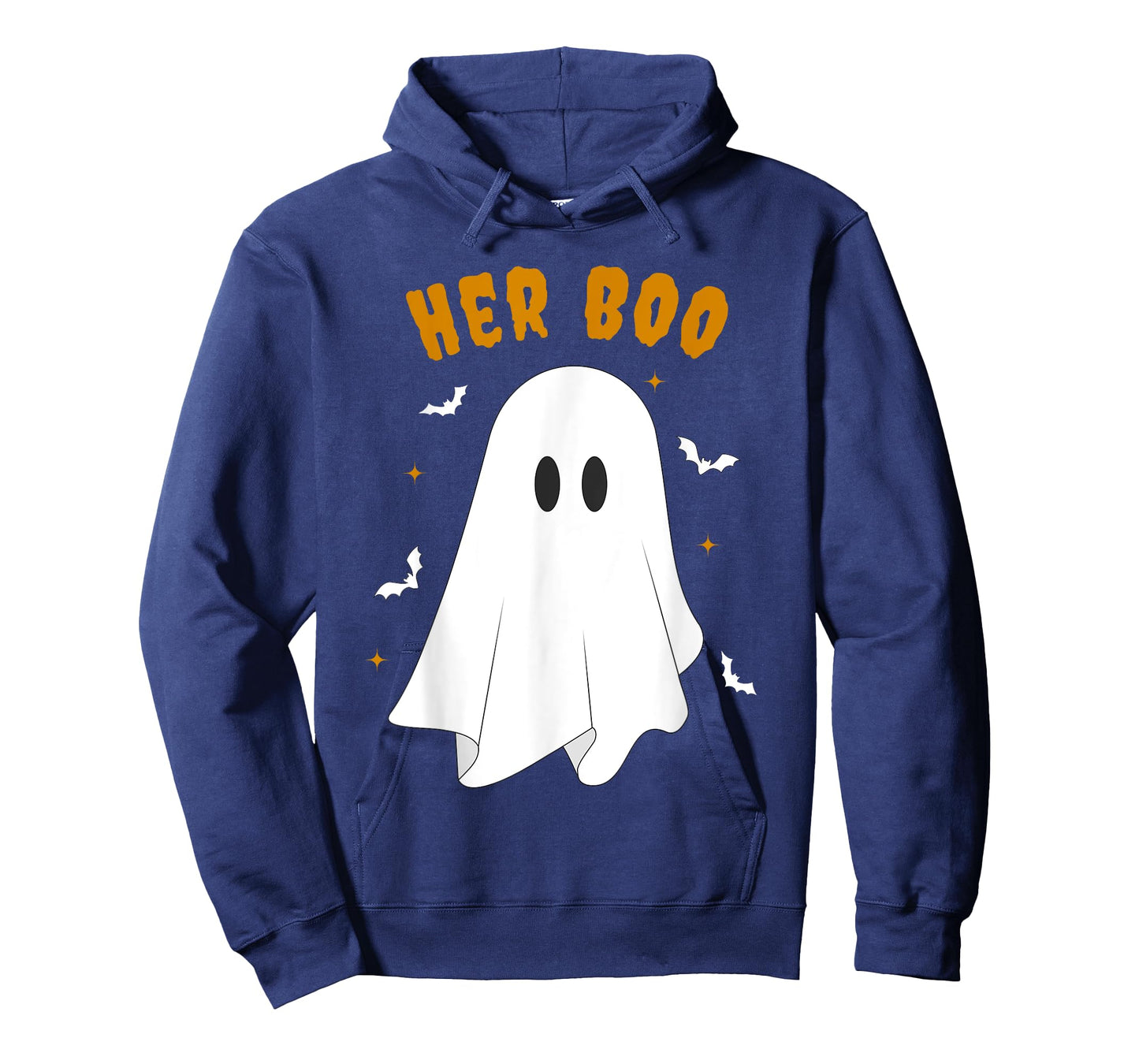 Her Boo & His Boo Funny Matching Halloween Pajama Couples T-Shirt
