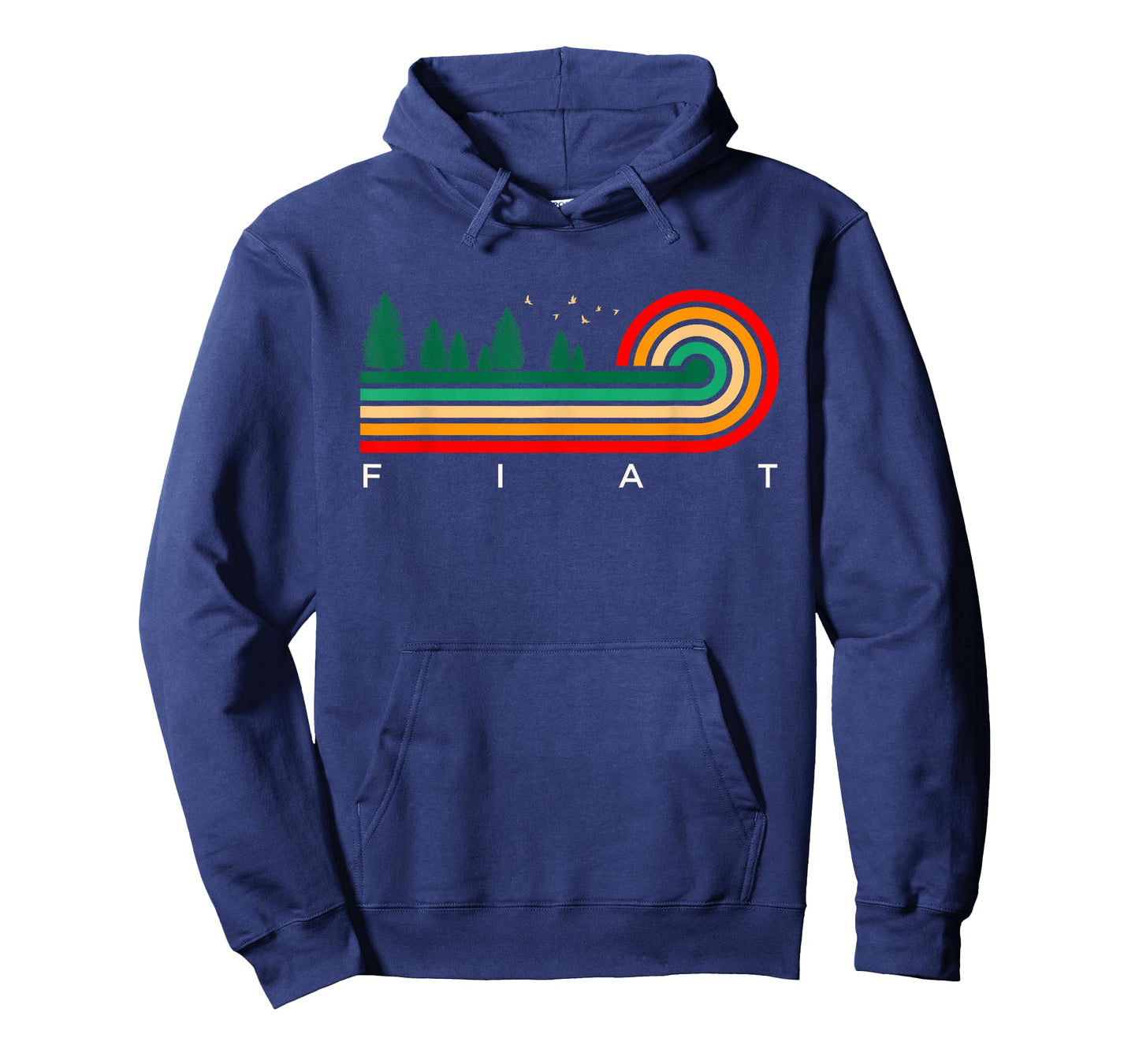 Evergreen Vintage Stripes Fiat, Kansas T-Shirt