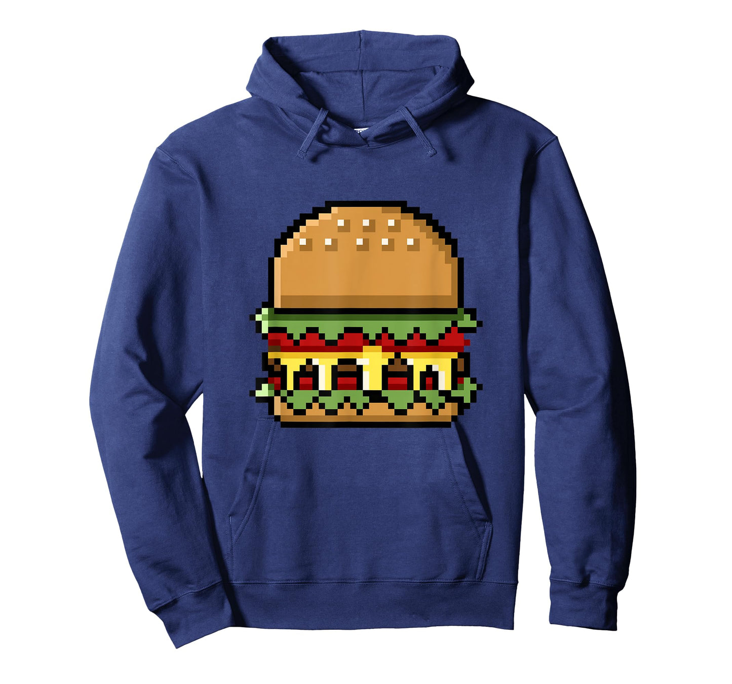 Retro Arcade Game 8-Bit Burger Video Gamer Gift T-Shirt