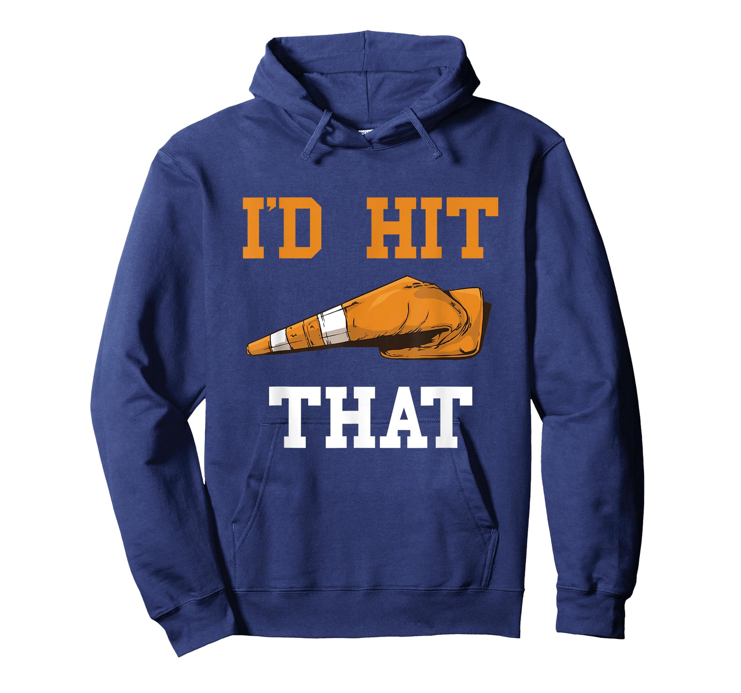 I'd Hit That Funny Halloween Costume Traffic Cone T-Shirt