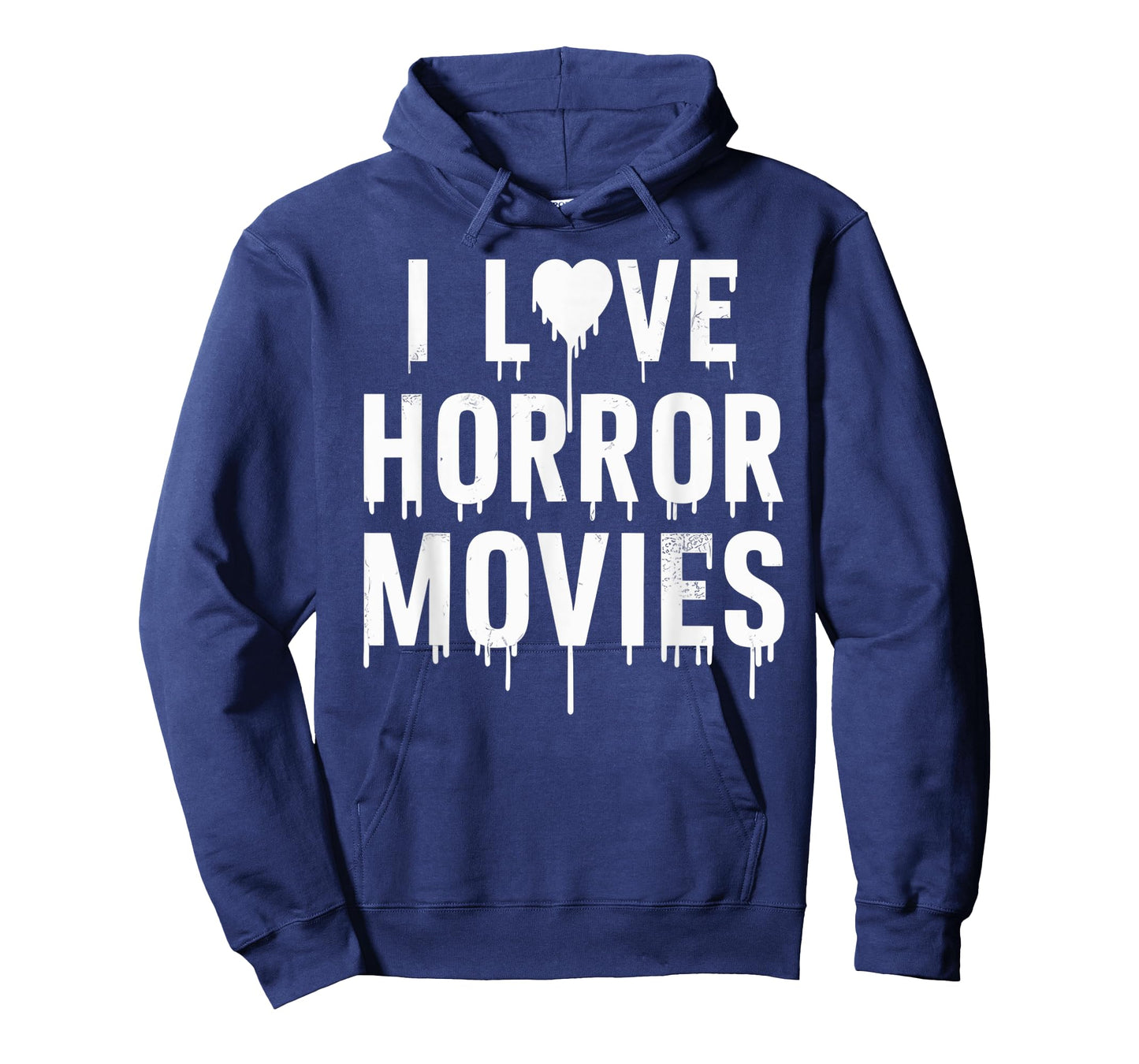 I Love Horror Movies In Halloween Day T-Shirt