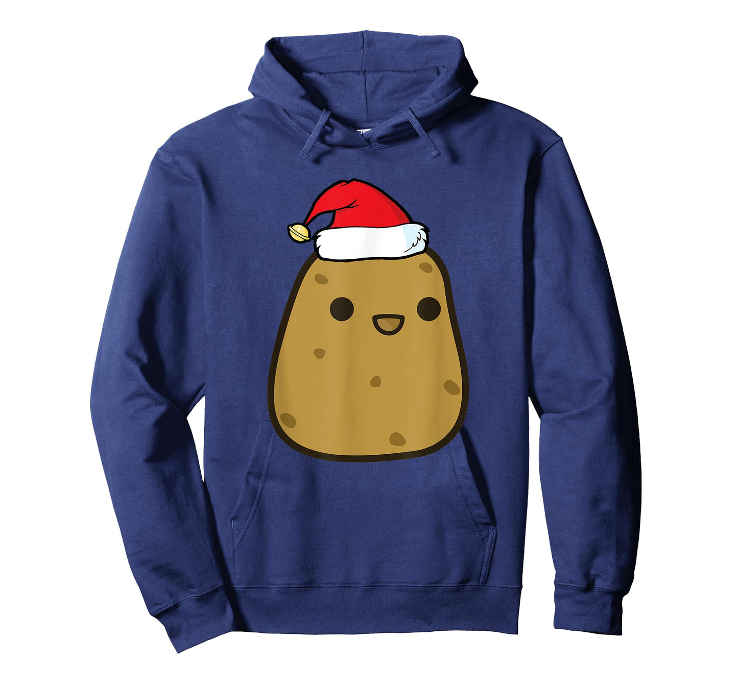 Funny Potato Christmas T-Shirt Santa Hat Costume Gift Kids T-Shirt